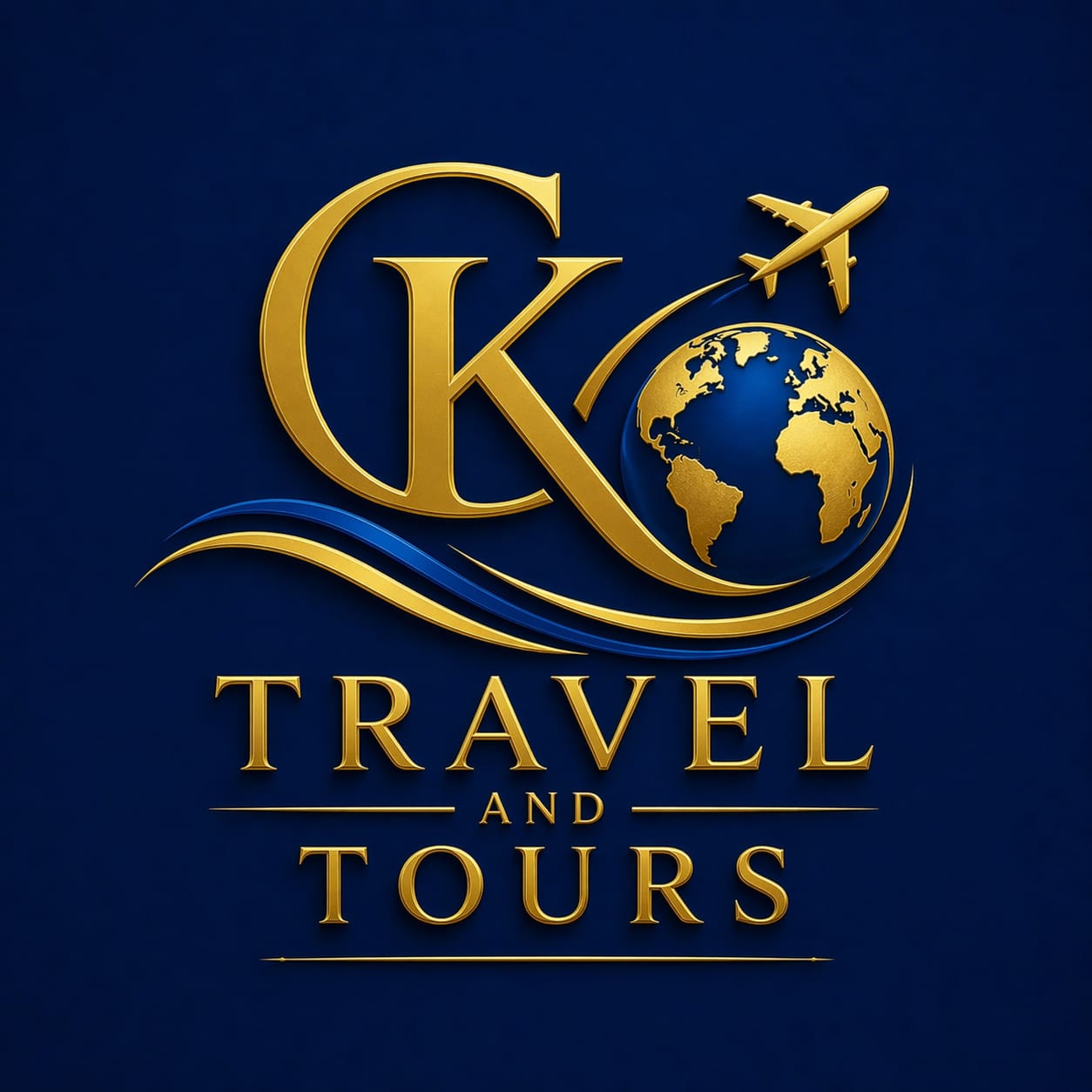 CK Travel & Tours Logo